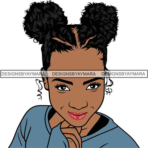 Afro Woman Goddess Diva Melanin Love Sensual .SVG Cut Files For Silhouette and Cricut and More!