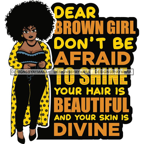 Afro Lola Life Quotes SVG Files For Cutting and More