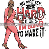 Melanin Bald Short Hairstyle Queen Goddess Nubian .SVG Cut Files For Silhouette and Cricut and Much More