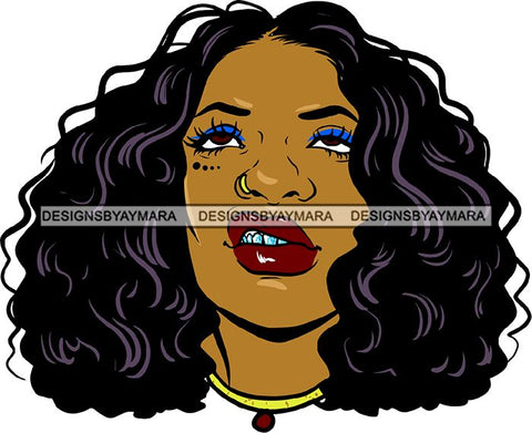 Ghetto Babe Street Girl Funky Girl Woman Face Urban Swag Hip Hop Girl .SVG Cutting Files For Silhouette Cricut and More!