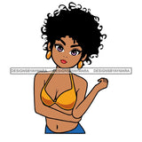 Afro Cute Lady Sassy Classy Melanin Sisi .SVG Cutting Files