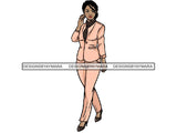 Classy Boss Lady PNG File For Print Not For Cutting