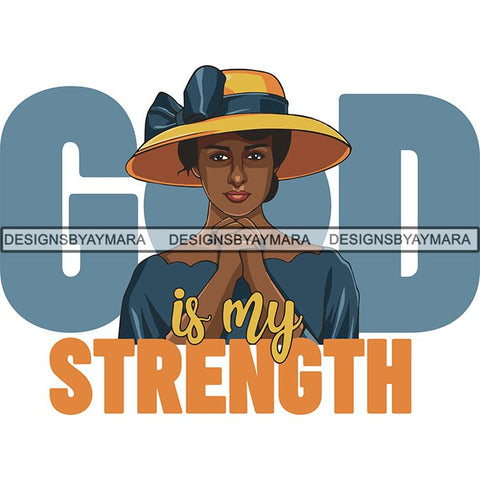 Afro Melanin Popping Blessed Life Quotes SVG Cutting Files For Silhouette Cricut and More