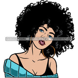 Afro Boss Lady Dope Diva Glamour Hot Sellers Designs .SVG Cutting Files