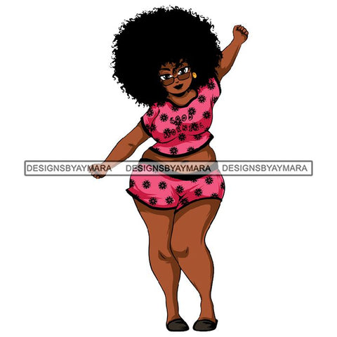Afro African Lady Pretty Face Goddess Glamour Fashion Vector SVG Cutting Files
