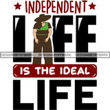 Afro Boss Lady Lord Life Quotes SVG Files For Cutting and More