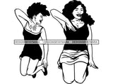 Stepper Dancer Stepping Chicago Style SVG Cut Files