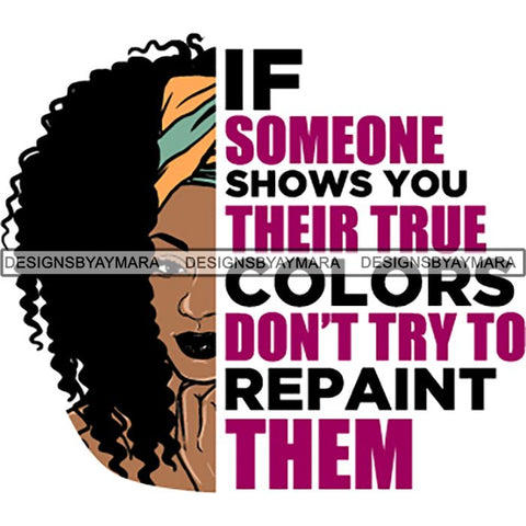 Afro Melanin Popping Life Quotes SVG Cutting Files For Silhouette Cricut and More