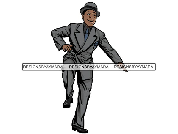 Stepper Dancer Stepping Chicago Style PNG Print File Not For Cutting