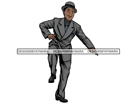Stepper Dancer Stepping Chicago Style PNG Print File Not For Cutting