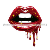 Sensual Lips Mouth Dripping Blood Erotic Goddess Exotic Labios Sensuales Exoticos SVG Cutting Files.