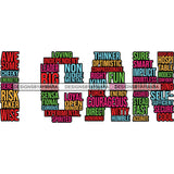 Words Letter Lord Life Quotes SVG Files For Cutting and More!