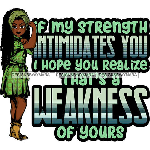 Afro Lola Strong Lady We can Do It Woman Power Flexing Arms Believe in Yourself Quotes .SVG Cutting Files For Silhouette and Cricut and More!