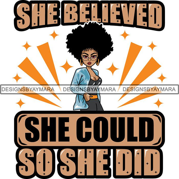 Afro Lola Boss Lady Quotes SVG Cutting Files For Silhouette Cricut and More