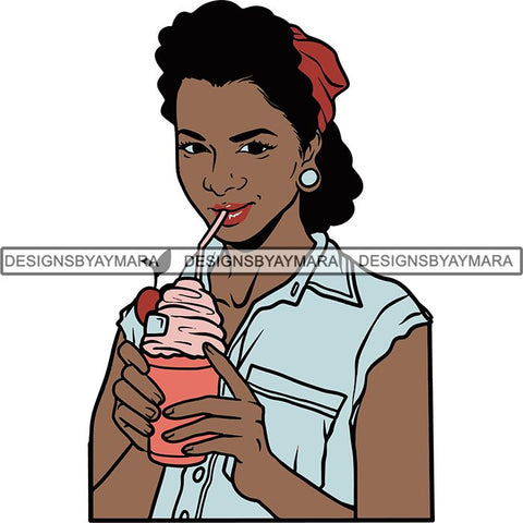 Afro Woman Goddess Diva Melanin Love Sensual .SVG Cut Files For Silhouette and Cricut and More!