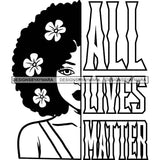Black Lives Matter Humanity Social Protest Justice Racism Movement SVG PNG JPG Vector Cutting Files