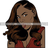 Afro Latina Woman SVG Cutting Files For Silhouette Cricut and More