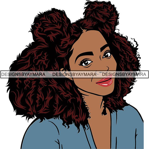 Afro Woman Goddess Diva Melanin Love Sensual .SVG Cut Files For Silhouette and Cricut and More!