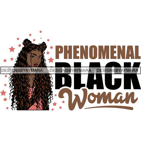 Afro Boss Lady Lord Life Quotes SVG Files For Cutting and More