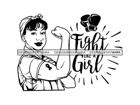 Cancer Awareness SVG Cut Files For Silhouette And Cricut