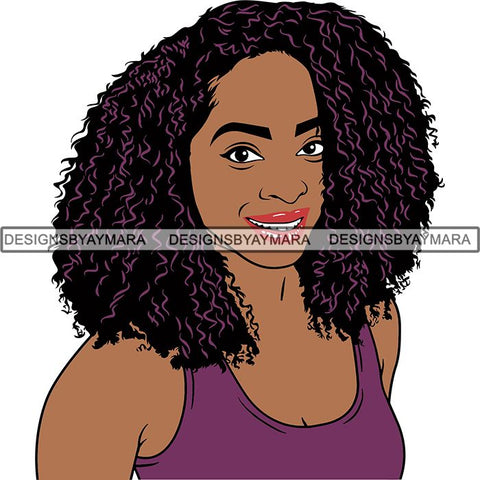 Afro Woman Goddess Diva Melanin Love Sensual .SVG Cut Files For Silhouette and Cricut and More!