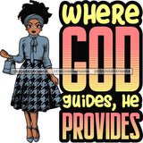 Afro Lola Classy God Lord Faith Prayers Quotes .SVG Clipart Cutting Files For Silhouette and Cricut and More!
