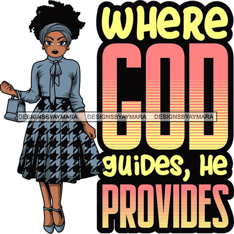 Afro Lola Classy God Lord Faith Prayers Quotes .SVG Clipart Cutting Files For Silhouette and Cricut and More!