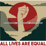 Black Lives Matter Humanity Social Protest Justice Black-Owned Businesses SVG PNG JPG Vector Cutting Files