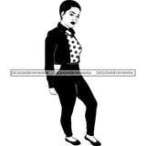 Afro Nubian Melanin Popping Kinky Hair Beautiful African American Woman SVG Cutting Files