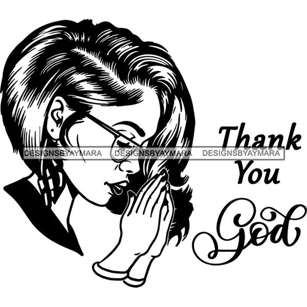 Afro Woman Goddess Hot Seller Design SVG Cutting Files