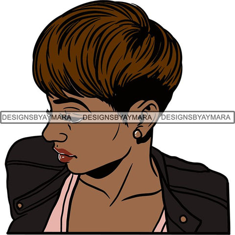 Afro Independent Successful Woman SVG Cutting Files For Silhouette Cricut and More