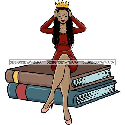 Graduation Achievement Hard Work Diploma Success Robe Cap Certificate College SVG Cutting Files