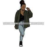 Fashion Diva Glamour Afro Classy Sexy Lady SVG PNG JPG Vector Files For Cutting and More