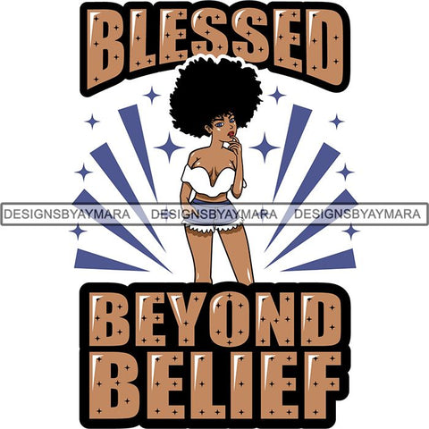 Afro Lola Boss Lady Quotes SVG Cutting Files For Silhouette Cricut and More