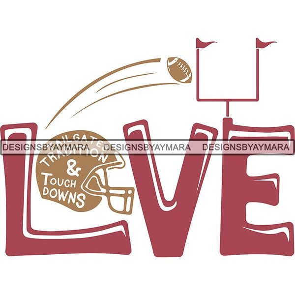Football Quotes SVG Cutting Files For Cricut Silhouette and More.