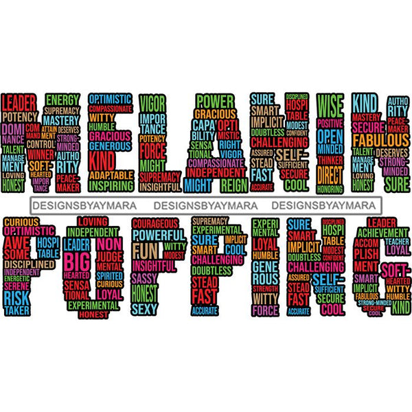 Words Letter Lord Life Quotes SVG Files For Cutting and More!