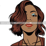 Afro Latina Woman SVG Cutting Files For Silhouette Cricut and More