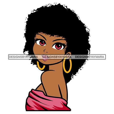 Afro Cute Lady Sassy Classy Melanin Sisi .SVG Cutting Files