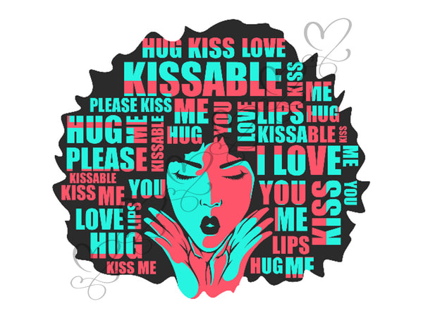 Afro Beautiful Black Woman SVG African American Ethnicity Afro Puffy Hairstyle Beauty Salon Queen Diva Classy Lady  Beautiful People Beauty Salon Princess