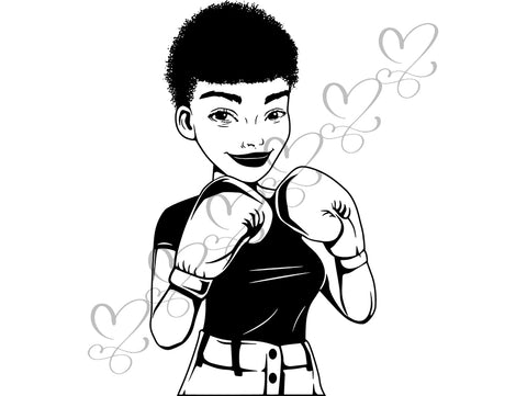 Afro Beautiful Black Woman SVG African American Ethnicity Afro Puffy Hairstyle Beauty Salon Queen Diva Classy Lady  Beautiful People Beauty Salon Princess