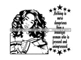 Afro Woman SVG Life Quotes Nubian Melanin Goddess Queen Diva Classy Lady  .SVG .EPS .PNG Vector Clipart Digital Cricut Circuit Cut Cutting