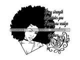 Afro Woman SVG Life Quotes Nubian Melanin Goddess Queen Diva Classy Lady  .SVG .EPS .PNG Vector Clipart Digital Cricut Circuit Cut Cutting