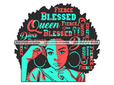 Afro Beautiful Black Woman SVG African American Ethnicity Afro Puffy Hairstyle Beauty Salon Queen Diva Classy Lady  Beautiful People Beauty Salon Princess