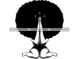 Afro Woman SVG Nubian Melanin Goddess Queen Diva Classy Lady .SVG .EPS .PNG Vector Clipart Digital Cricut Circuit Cut Cu