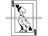 Black Man African Model Confidence Power Male Attractive Strength Men Power Fit Build Healthy .SVG .EPS .PNG Vector Clipart Digital Download Circuit Cut Cutting
