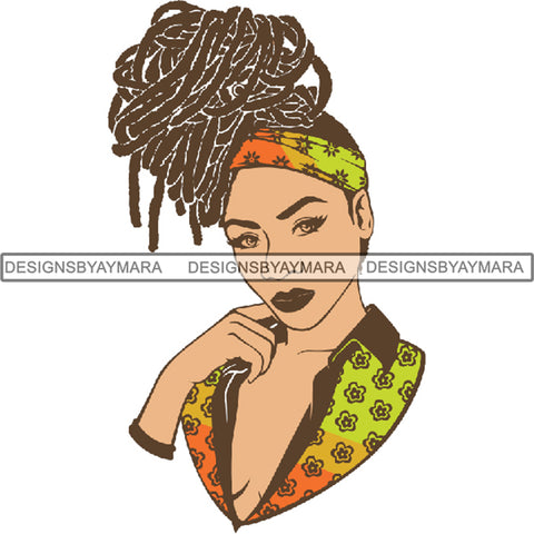Melanin Bald Short Hairstyle Queen Goddess Nubian .SVG Cut Files For Silhouette and Cricut and Much More