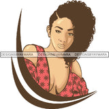 Afro Lady Queen Goddess Melanin Nubian .PNG Print Files Not For Cutting