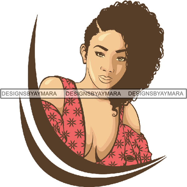 Afro Lady Queen Goddess Melanin Nubian .PNG Print Files Not For Cutting