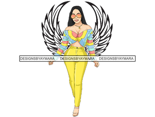 Beautiful Woman  Goddess Fabulous Stylish Queen Diva Classy Lady .JPG SVG .PNG With A Transparent Background  Vector Clipart Not For Cutting