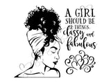 Afro Beautiful Black Woman SVG African American Ethnicity Afro Puffy Hairstyle Beauty Salon Queen Diva Classy Lady  Beautiful People Beauty Salon Princess
